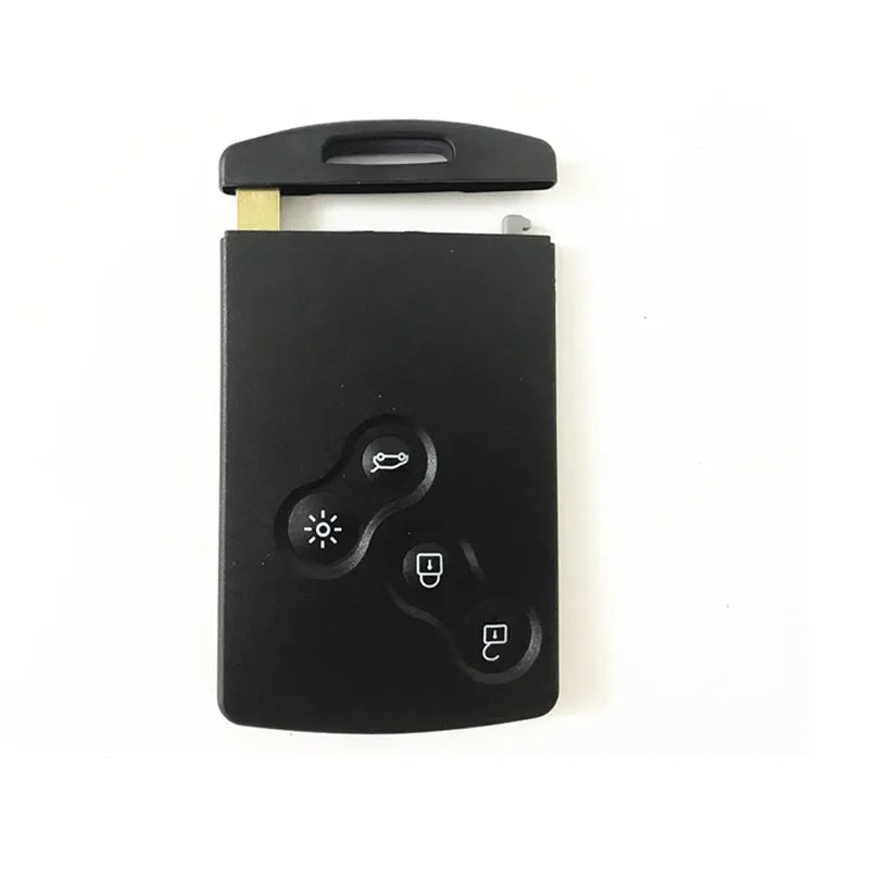 NO LOGO! Keyless Go Handsfree Smart Card Remote Car Key 4 Button 433MHz 4A Chip for Renault Clio IV 4 Captur 2009-2017