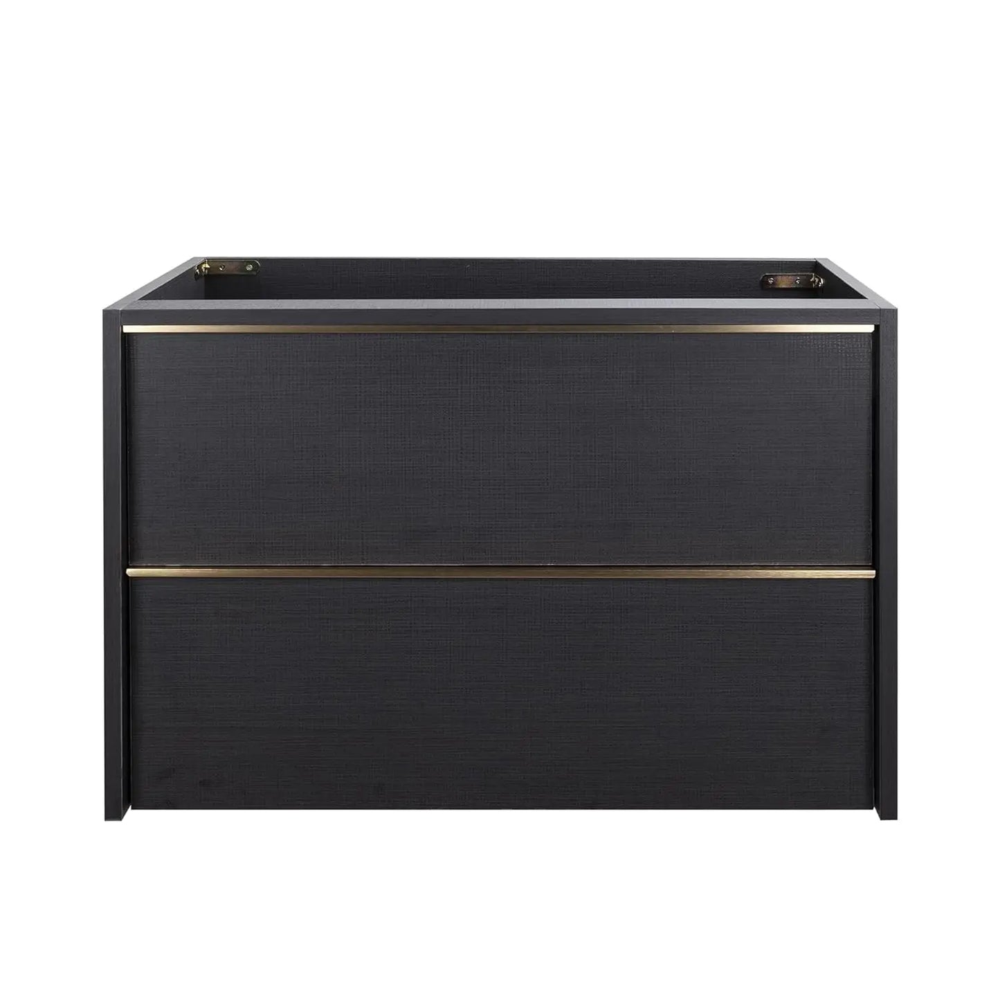 30 Inch Bathroom Vanity with Sink, Floating Vanity Bathroom, Modern Wall Mount Bathroom Cabinet, Double Drawers,, Customized