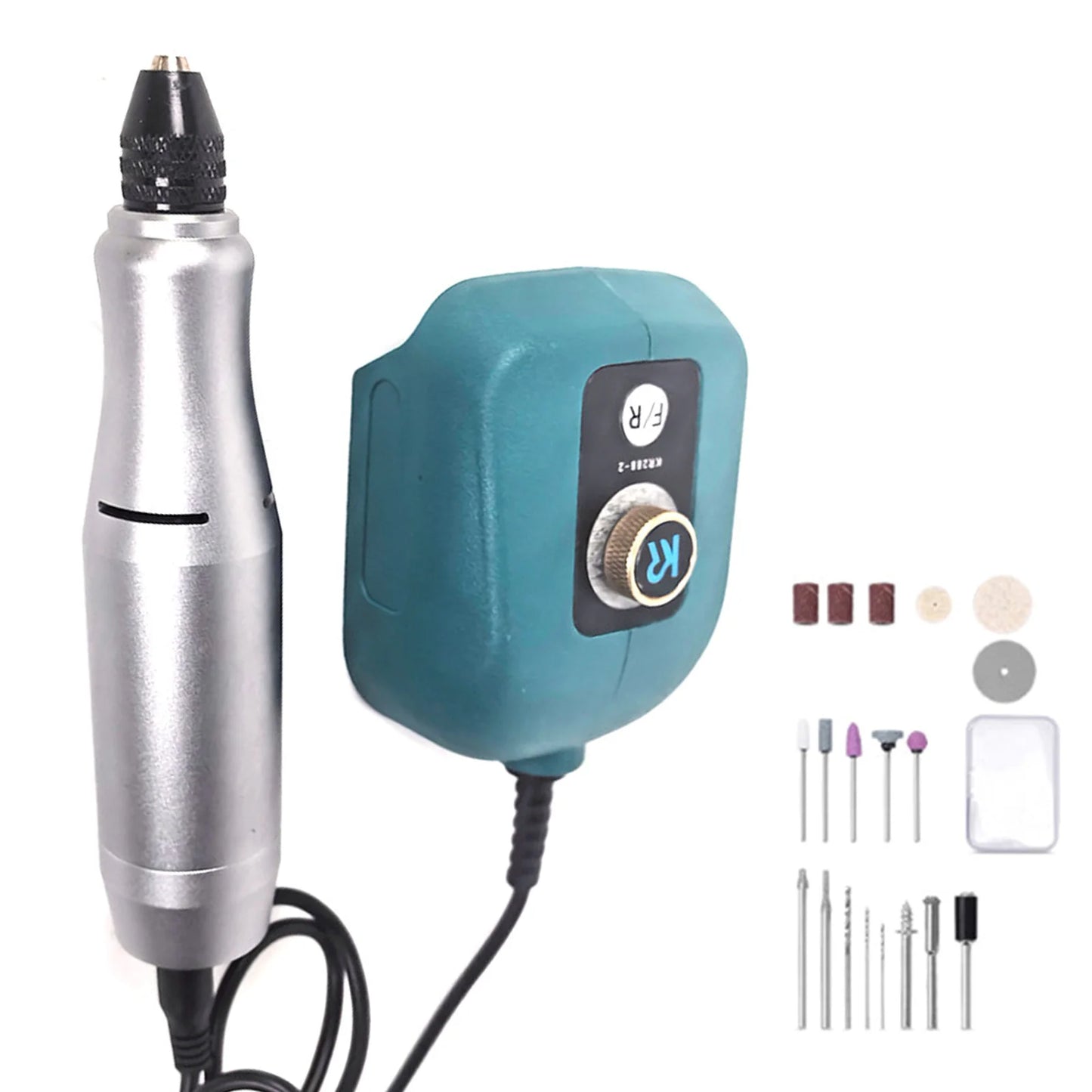 Rotary Tool Variable Speed 0-18000RPM, Electric Grinder for Makita 18V Battery for Engraving Polishing Grinding Cutting