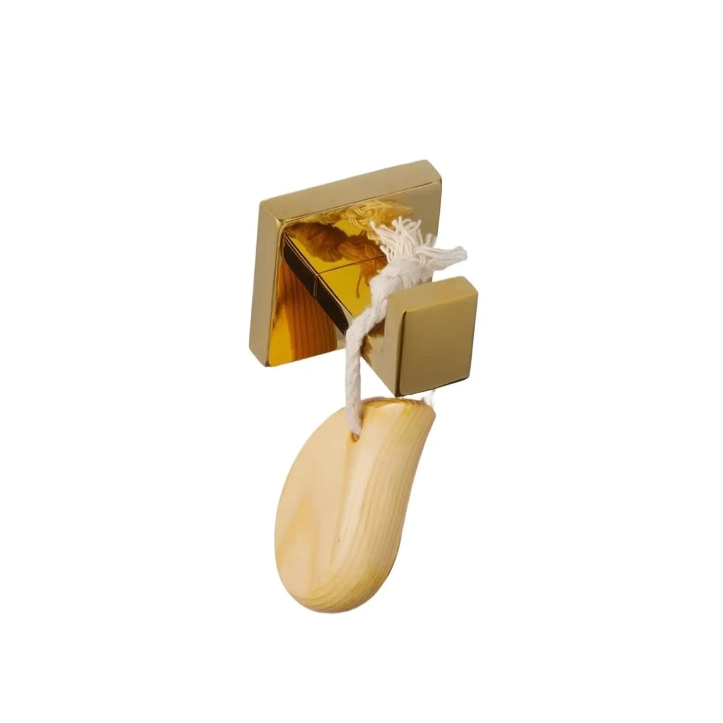 Golden 4pcs Bathroom Hardware Set 304 Stainless Steel Towel Bar Robe Hook Paper Holder, Customized