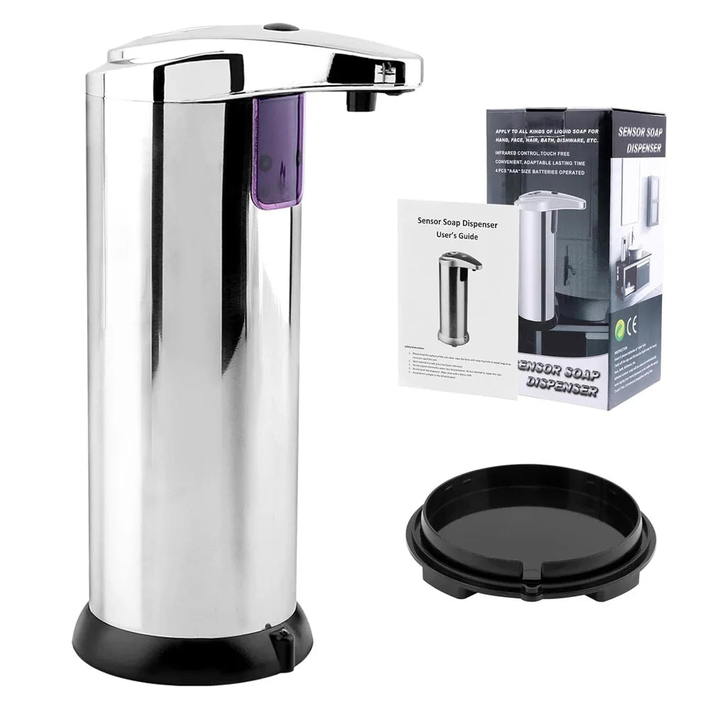 Touchless Automatic Soap Dispenser With Infrared Sensor Large Capacity Liquid Soap Sanitizer For Kitchen Bathroom Home