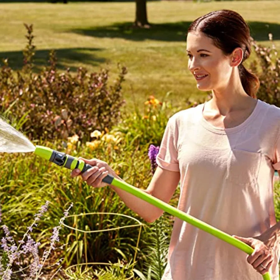Heavy duty 3 4 in. x 100 ft garden hose designed for outdoor irrigation and watering plants lightweight construction for easy h
