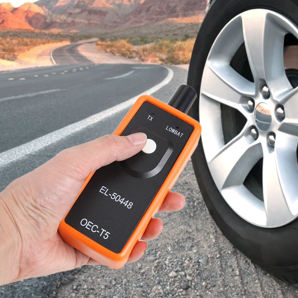 EL-50448 TPMS Reset Tool Multi-Purpose Automatic Tire Pressure Sensor Car Tire Pressure Monitor System for Most Vehicles