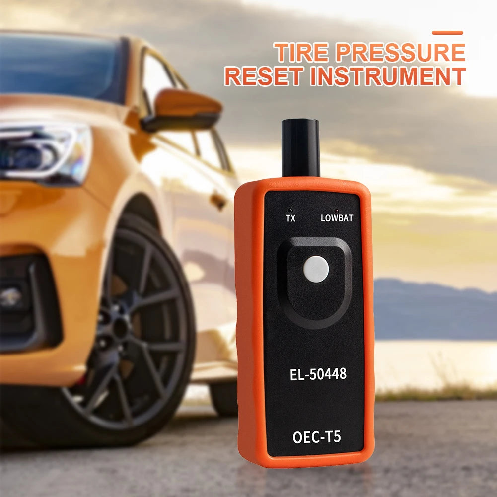 EL-50448 TPMS Reset Tool Multi-Purpose Automatic Tire Pressure Sensor Car Tire Pressure Monitor System for Most Vehicles