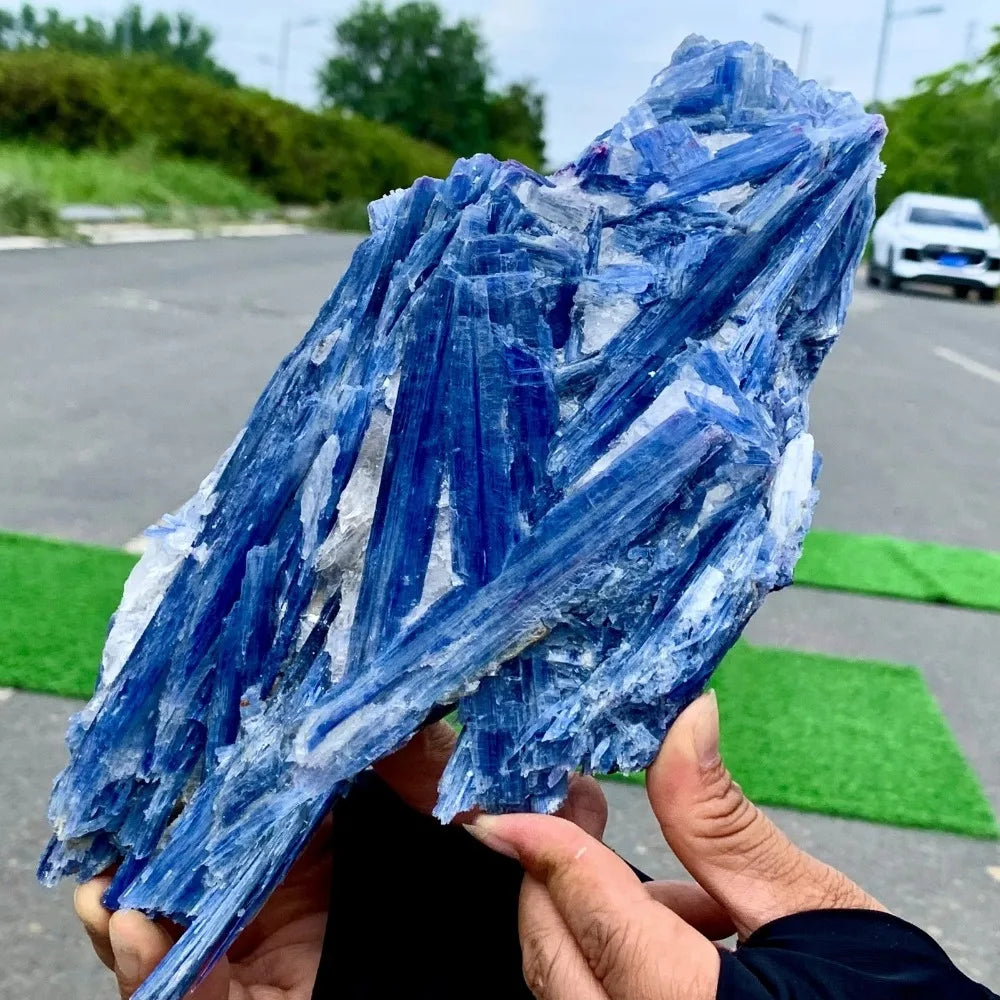 800-1000g Kyanite Specimen Raw Stone Blue Crystal  Mineral Raw Stone Healing Crystals  Home Decor Decoracion Feng Shui