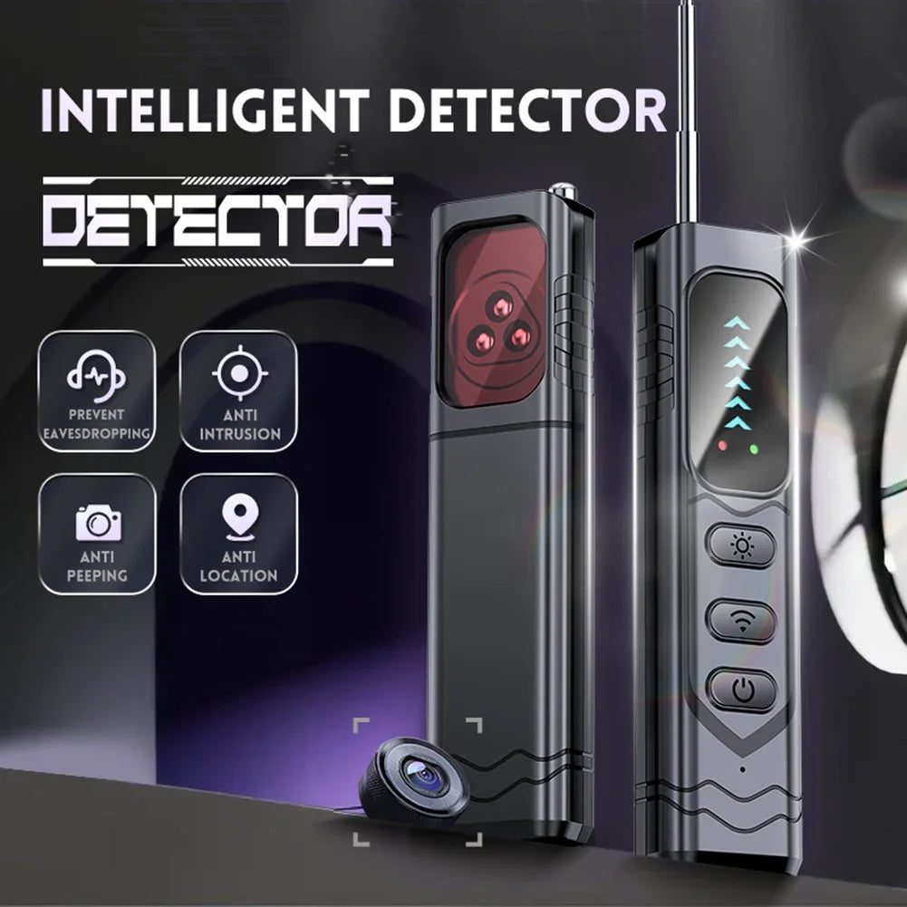 Multifunction Camera Detector Upgraded T17 Device Finder GPS Tracker Finder Bug Detector Wireless RF Signal Infrared Scanner