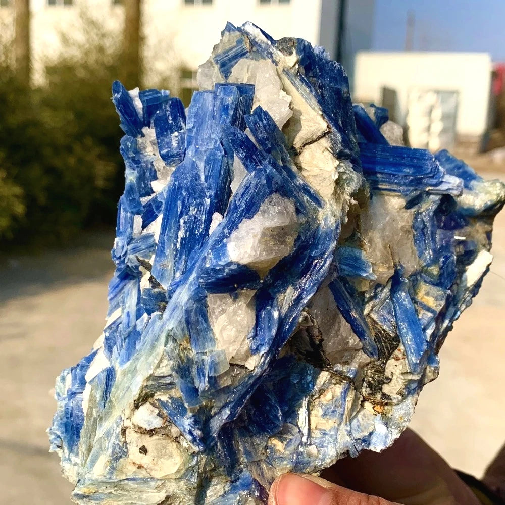 800-1000g Kyanite Specimen Raw Stone Blue Crystal  Mineral Raw Stone Healing Crystals  Home Decor Decoracion Feng Shui