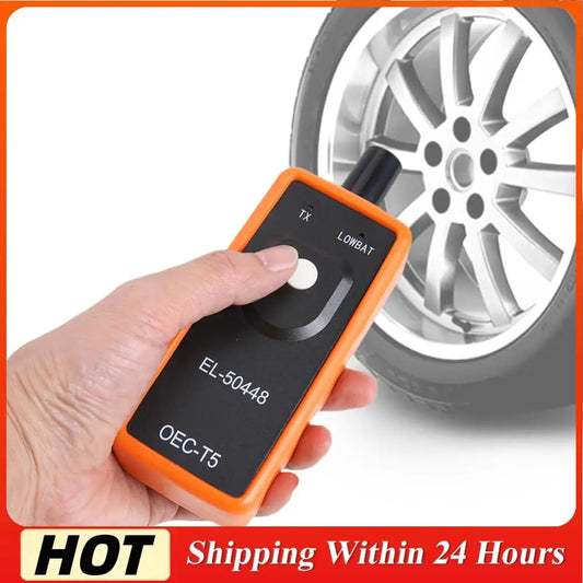 EL-50448 TPMS Reset Tool Multi-Purpose Automatic Tire Pressure Sensor Car Tire Pressure Monitor System for Most Vehicles