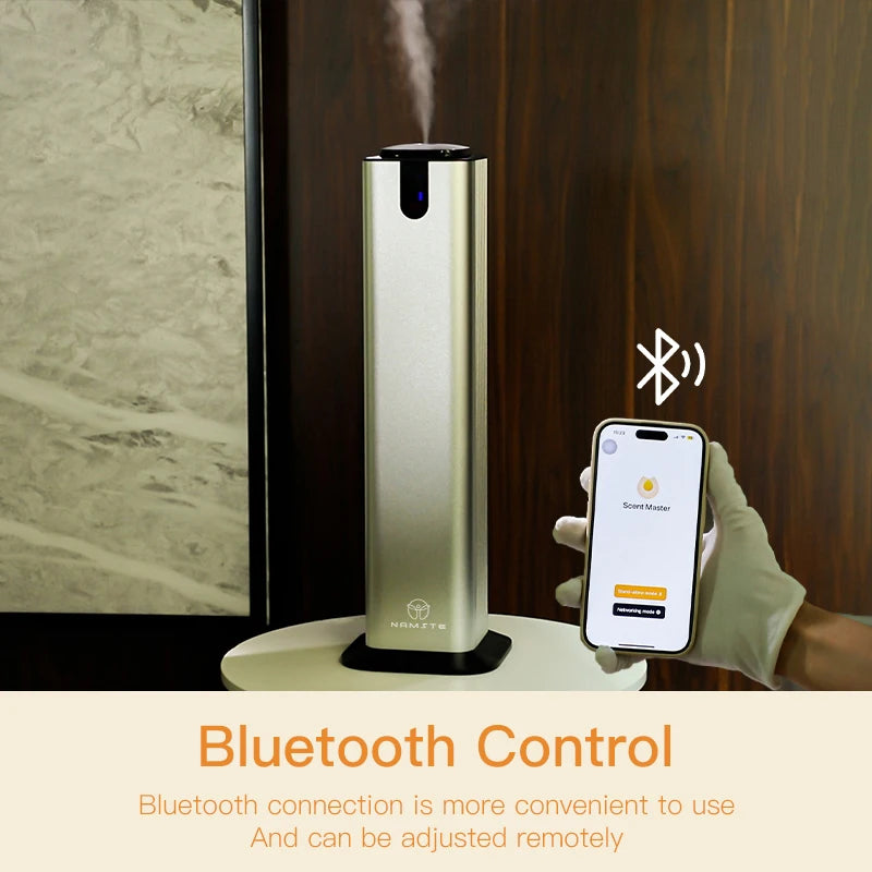Namste 5000m³ Large Smart Bluetooth Essential Oils Fragrance Diffuser 800ML Scent Machine for Home Hotel Office Air Freshener