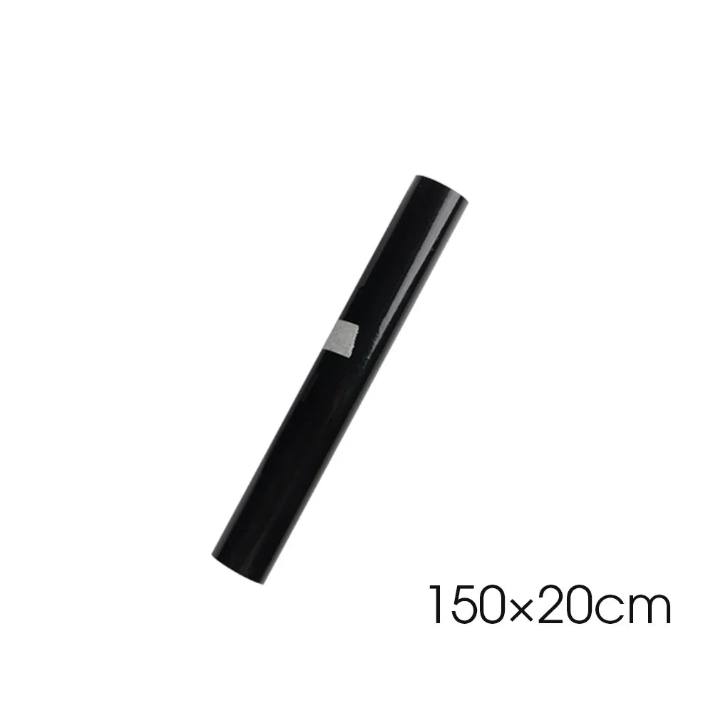 Gloss Black Car Body Film Vinyl Wrap Decals Self Adhesive Sticker Motorcycles Bike Auto Skin Color Changing Films 150*50cm 2028