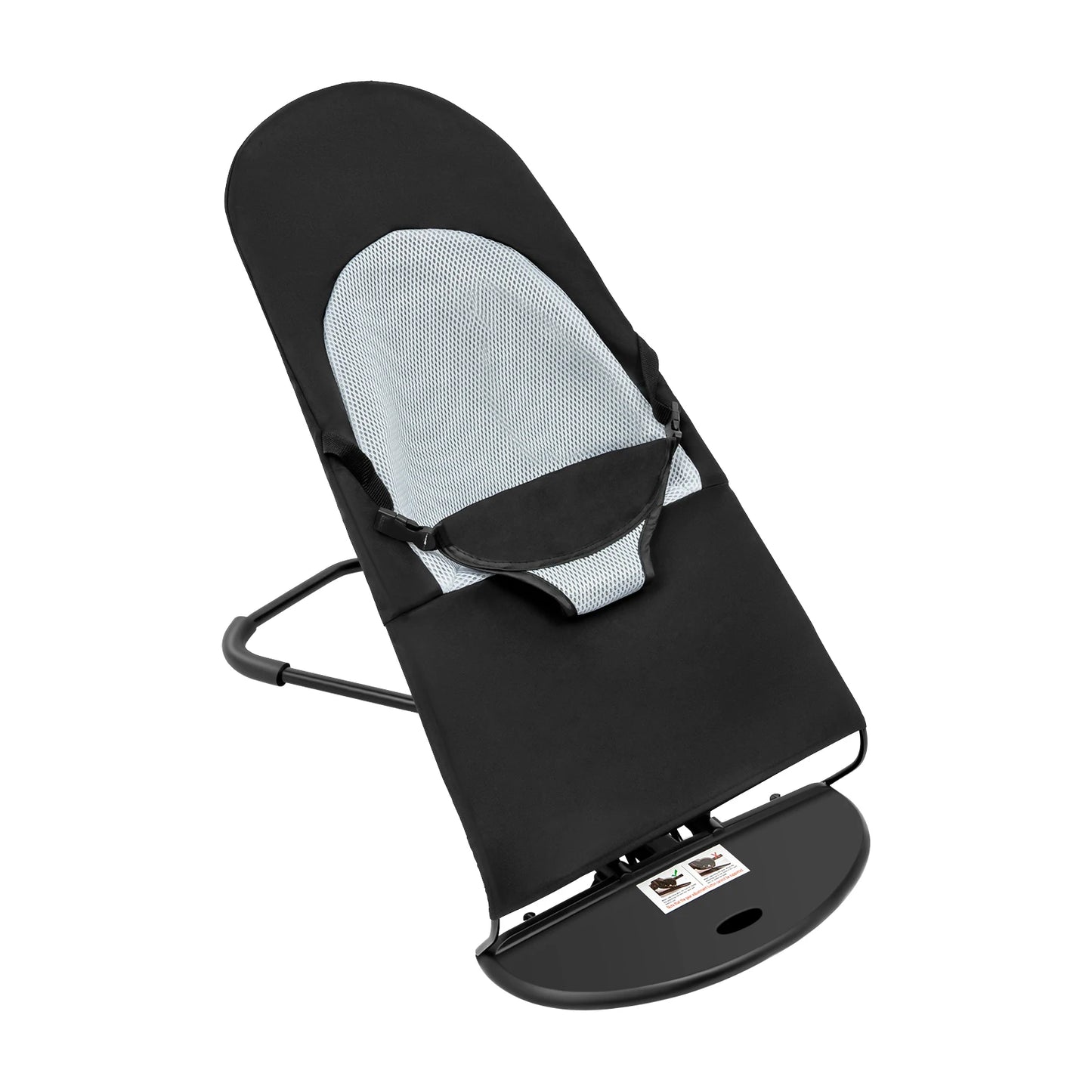 Pet Rocker Bed Foldable Pet Rocking Chair Adjustable Height Puppy Breathable Bed Stainless Steel Bracket Teddy Bulldog Sofa