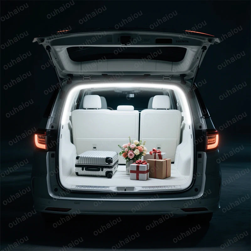 FOR 2011-2026 Honda ODYSSEY 2019-2026 Passport Trunk Modification Atmosphere Lights White Warm White Rear Trunk LED Light Bar