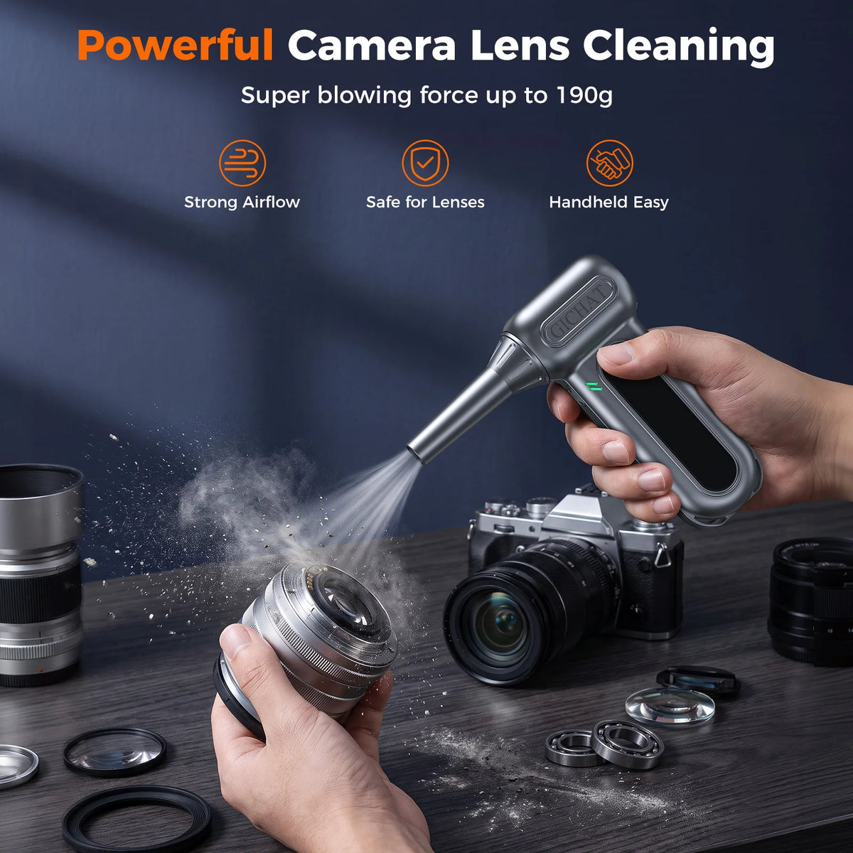 130000RPM Powerful Violent Fan Brushless Turbo Jet Fan Blower Electric Air Blower Car Portable Dust Cleaner 4 Gears Adjustable