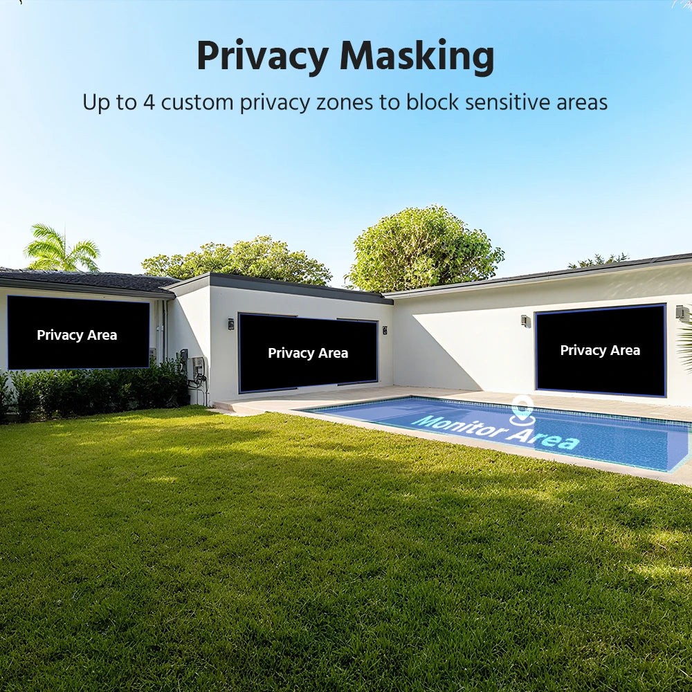 ANNKE Wireless Security Camera System 4CH NVR 4MP Dual Lens WiFi6 Outdoor CCTV Kit Home Surveillance with Alexa