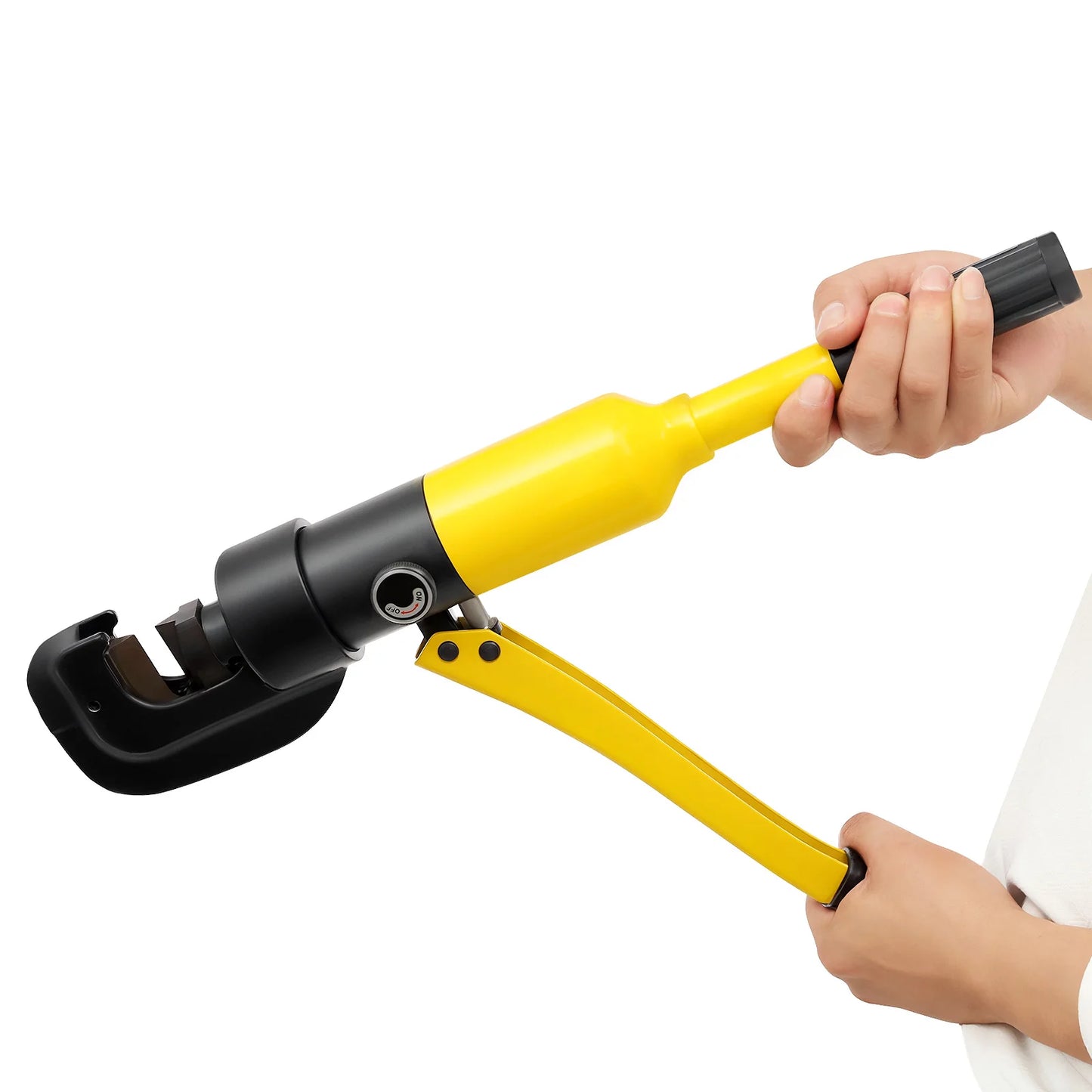 8/13Ton Heavy Duty Hydraulic Rebar Cutters Handheld Cutting Tool with Case 4-22mm for Construction Site Metal Work