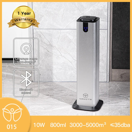 Namste 5000m³ Large Smart Bluetooth Essential Oils Fragrance Diffuser 800ML Scent Machine for Home Hotel Office Air Freshener