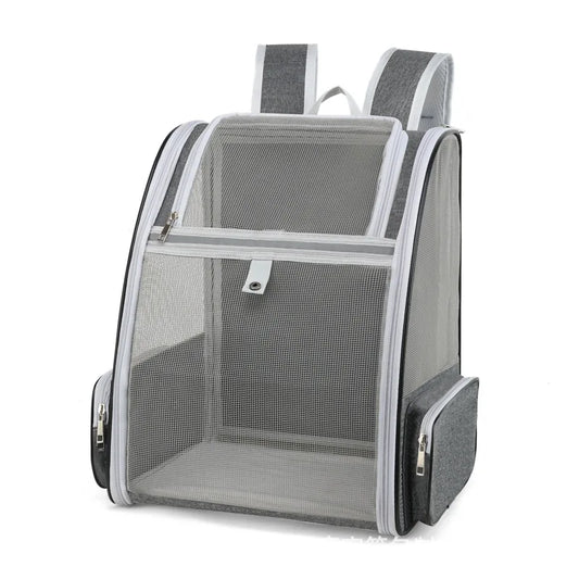 Pet Cat Carrier Bag Outdoor Travel Backpack for Cats Small Dogs Breathable Cat Carrying Bag Suitable for Cats Within 6kg