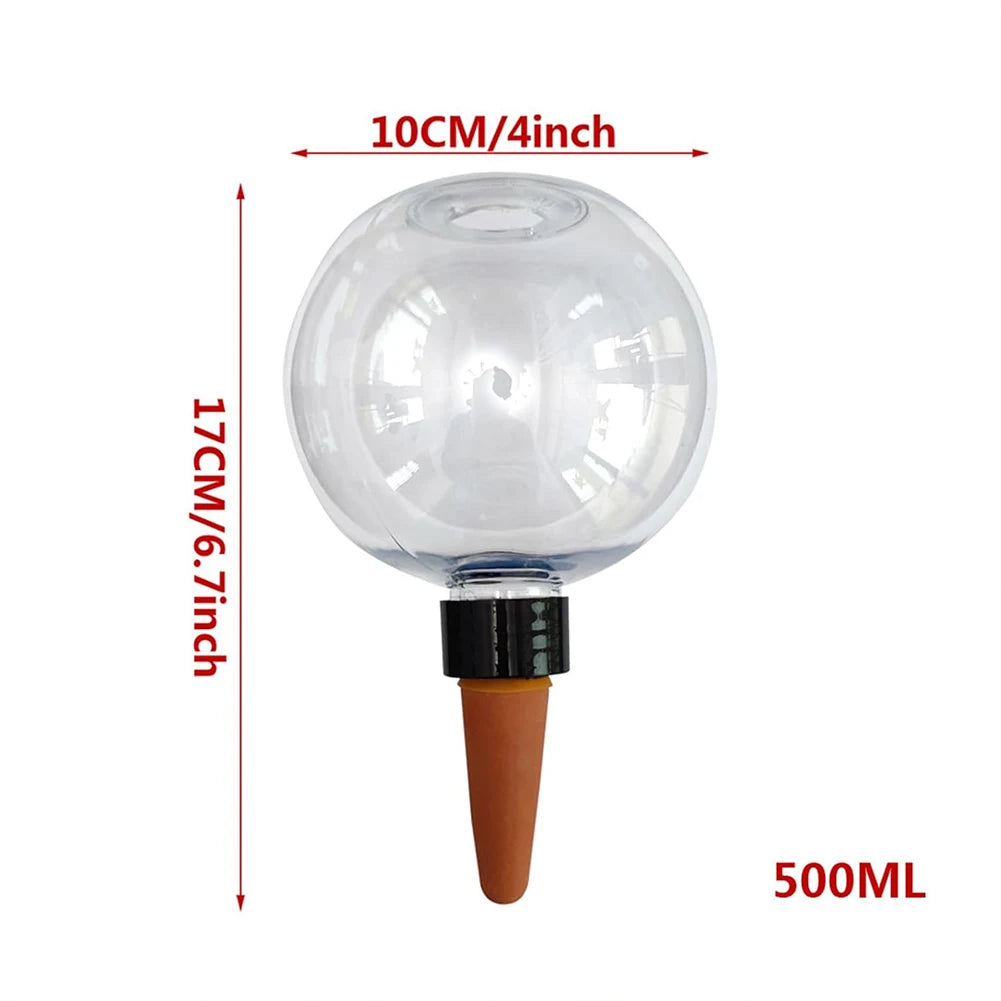 500ML Self Watering Globes Drip Irrigation System Plant Watering Globes Garden Water Device for Indoor & Outdoor Potted Plants