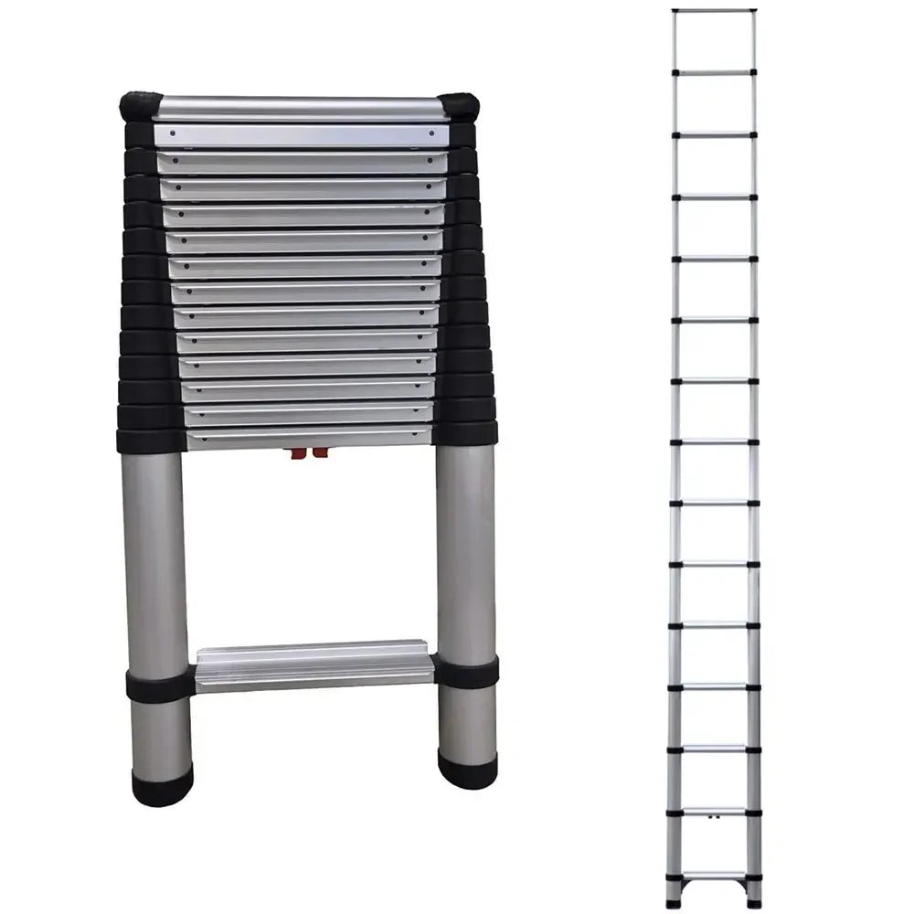 1800EP Pro Series Wide Step Telescoping Extension Ladder 14.5 ft Height, 18 ft Reach Type 1A 300 lb Rated