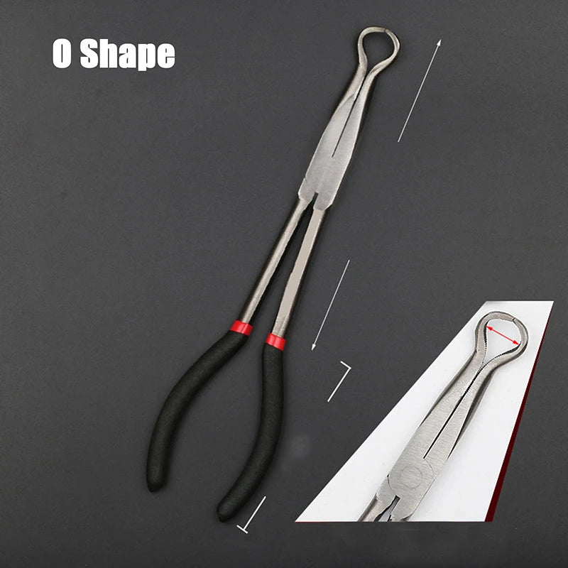 Electrical Disconnect Pliers Automotive Radiator Hose Clamp Tool Portable Car Soldering Aid Pliers for Motorcycle Car Repair