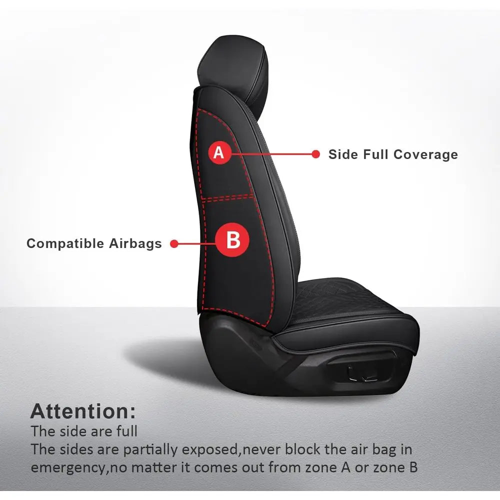 Full Coverage Waterproof Car Seat Covers Full Set Leather Car Seat Protector Automotive Seat Covers Universal Vehicle Cushion Co