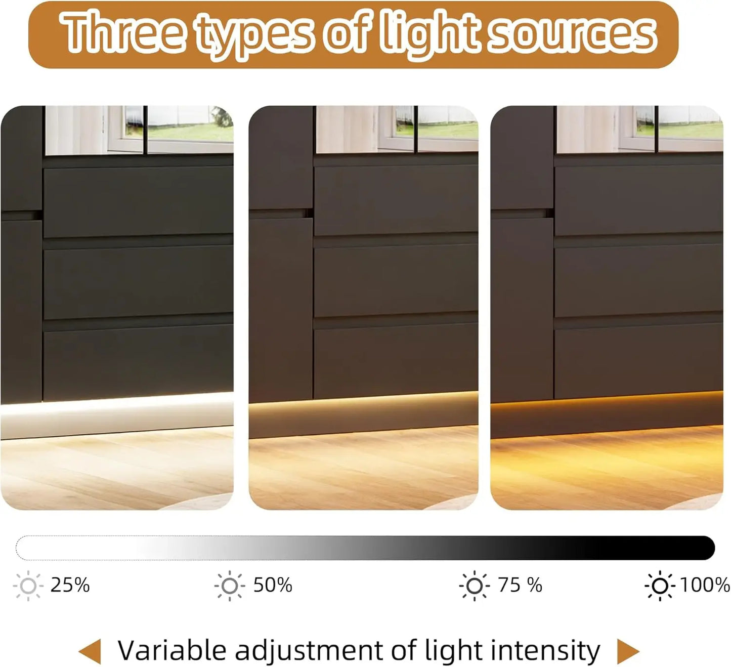 Wardrobe Closet with Led Light & Mirror, Bedroom Large Capacity Freestanding Armoire Wardrobe with Draw