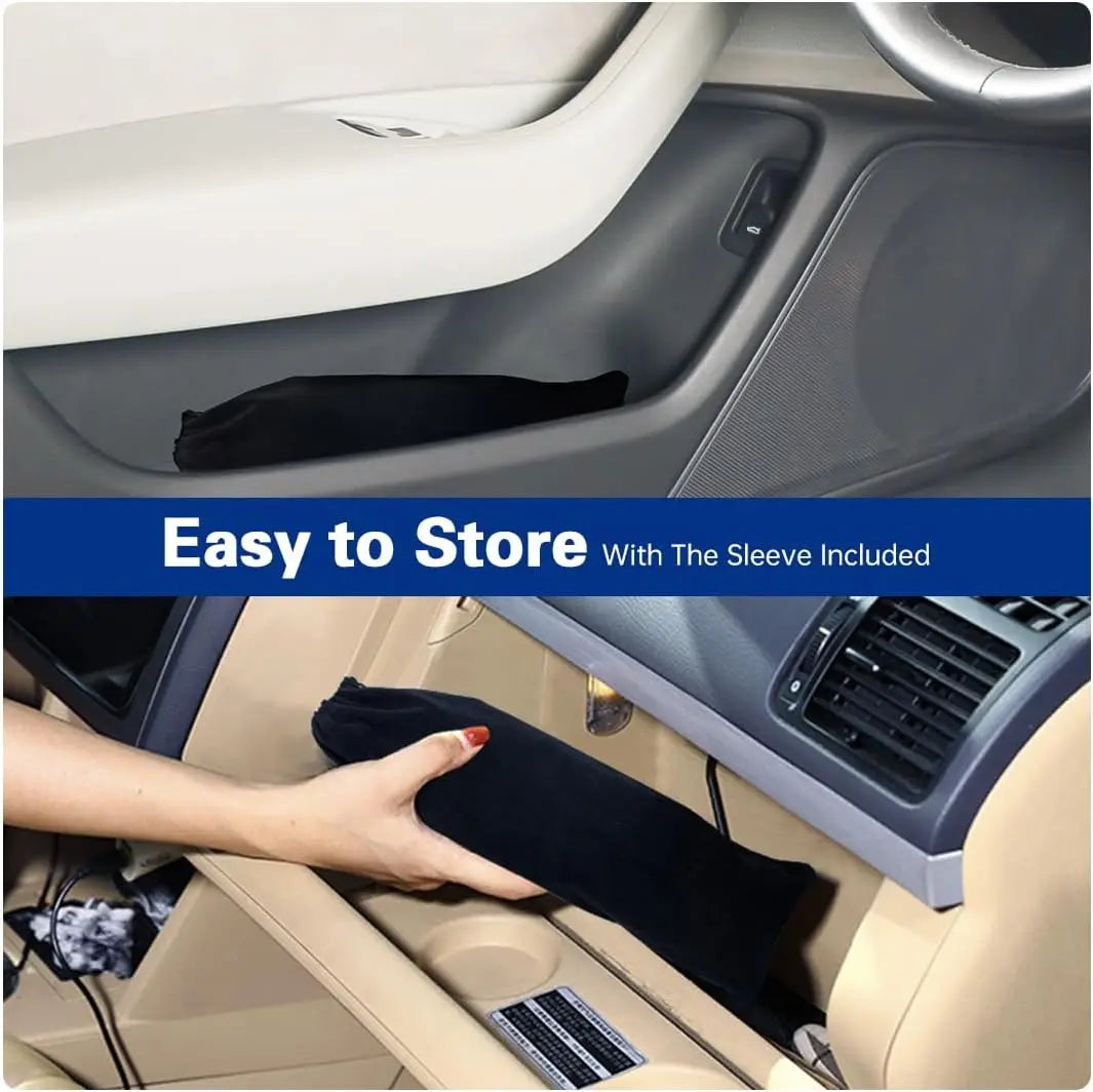 Foldable Car Sun Shade Umbrella, UV Block Windshield Cover for Heat Insulation, Large 57"x33" for Cars Trucks SUVs