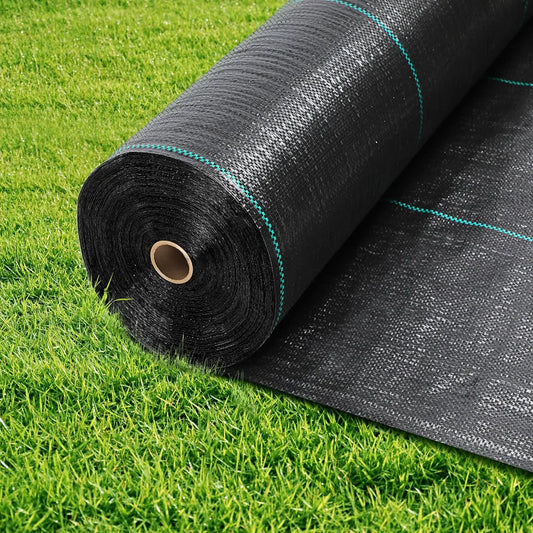 Weed Barrier Fabric Heavy Duty Landscape Fabric & Ground Cover with UV Protection Gardening Mat for Gardens Landscaping Driveway