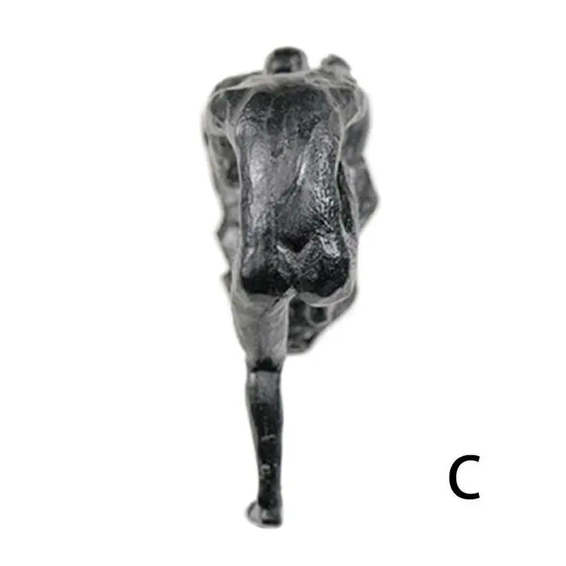 Climbing Athlete Man Art Sports Wall Hanging Ornaments Home Figures Miniatures Rock Climbing Man Resin Sculptures Statue